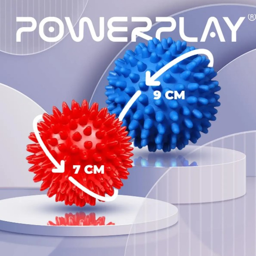 Набір масажних м'ячів PowerPlay PP-4341 Massage Ball 2 шт (PP_4341)
