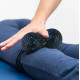 Масажний м'яч подвійний PowerPlay PP-4352 Epp foam peanut ball (d8*16 см) Чорно/Синій (PP_4352_Blue_8*16)