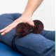 Масажний м'яч подвійний PowerPlay PP-4352 Epp foam peanut ball (d8*16 см) Чорно/Червоний (PP_4352_Red_8*16)