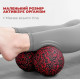 Масажний м'яч подвійний PowerPlay PP-4352 Epp foam peanut ball (d8*16 см) Чорно/Червоний (PP_4352_Red_8*16)