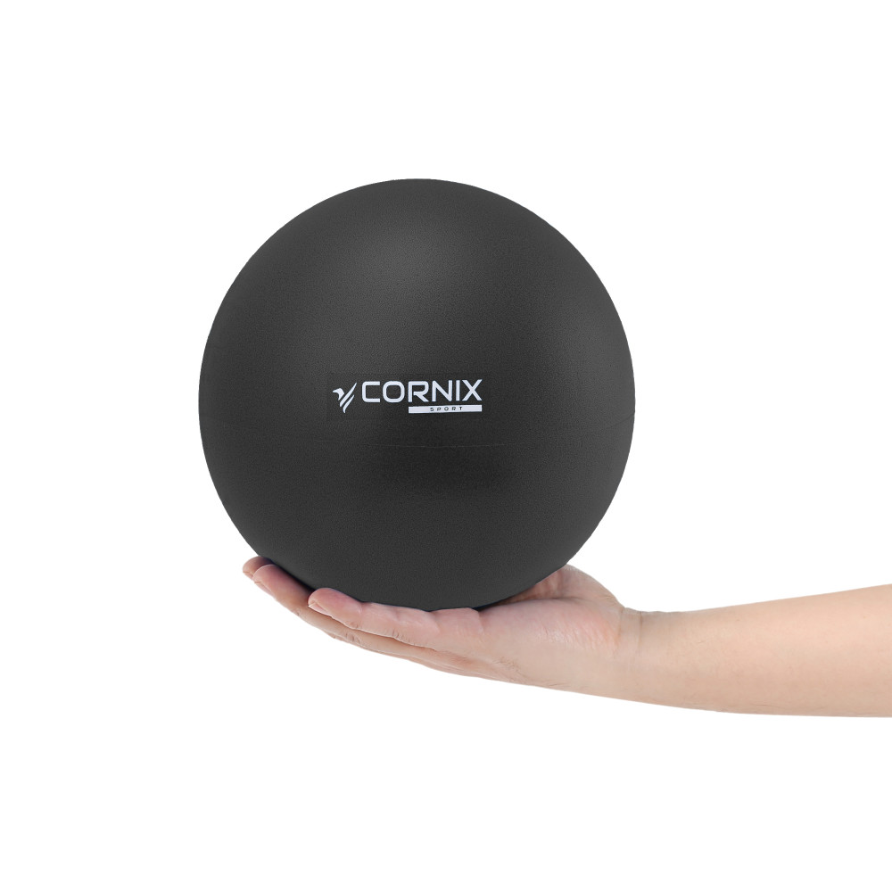 Мяч для пилатеса, йоги, реабилитации Cornix MiniGYMball 22 см XR-0371 Black