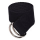Ремень для йоги PowerPlay PP_4409 183*3.8 см Черный (PP_4409_Black)