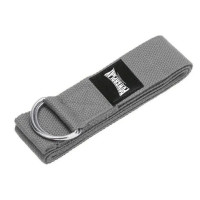 Ремінь для йоги PowerPlay PP_4409 183*3.8 см Сірий (PP_4409_Grey)