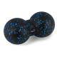 Масажний набір PowerPlay PP_4015 EPP Foam Roller Set 4in1 (2-ва роли + 2-ва м'ячі) Чорно-синій (PP_4015_Blue)
