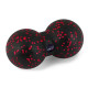 Масажний набір PowerPlay PP_4015 EPP Foam Roller Set 4in1 (2-ва роли + 2-ва м'ячі) Чорно-червоний (PP_4015_Red)