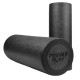 Масажний ролик (роллер) гладкий PowerPlay 4021 Fitness Roller Чорний (60x15 см) (PP_4021_60*15_Black)
