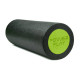 Масажний ролик (роллер) гладкий PowerPlay 4021 Fitness Roller Чорно-зелений (45x15 см) (PP_4021_BL/Green_(45*15))