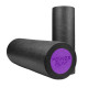 Массажный ролик (роллер) гладкий PowerPlay 4021 Fitness Roller Черно-фиолетовый 30x15 см (PP_4021_BL/Purple_(30*15))