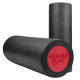 Масажний ролик (роллер) гладкий PowerPlay 4021 Fitness Roller Чорно-червоний (45x15 см) (PP_4021_Bl/Red_(45*15))
