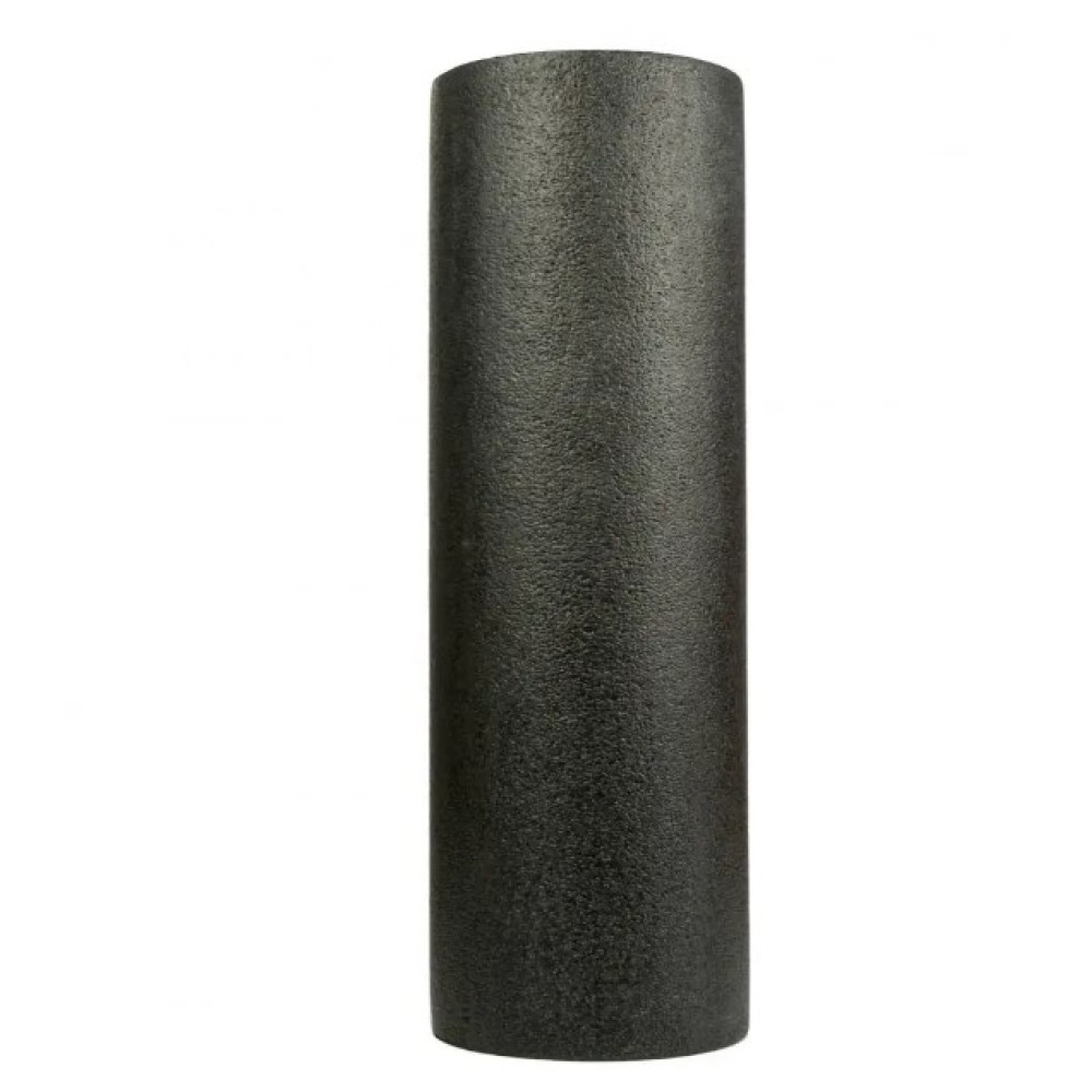 Масажний ролик (роллер) гладкий PowerPlay 4021 Fitness Roller Чорно-червоний (45x15 см) (PP_4021_Bl/Red_(45*15))