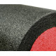 Масажний ролик (роллер) гладкий PowerPlay 4021 Fitness Roller Чорно-червоний (45x15 см) (PP_4021_Bl/Red_(45*15))
