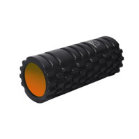 Массажный ролик (роллер) PowerPlay 4025 Massage Roller Черно-оранжевый (33x15 см) (PP_4025_Black/Orange)