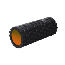 Массажный ролик (роллер) PowerPlay 4025 Massage Roller Черно-оранжевый (33x15 см) (PP_4025_Black/Orange)