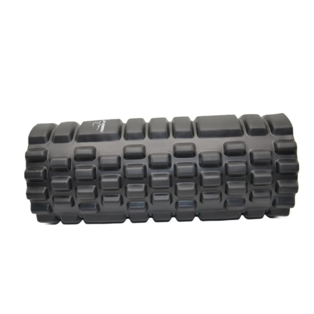 Масажний ролик (роллер) PowerPlay 4025 Massage Roller Чорно-помаранчевий (33x15 см) (PP_4025_Black/Orange)