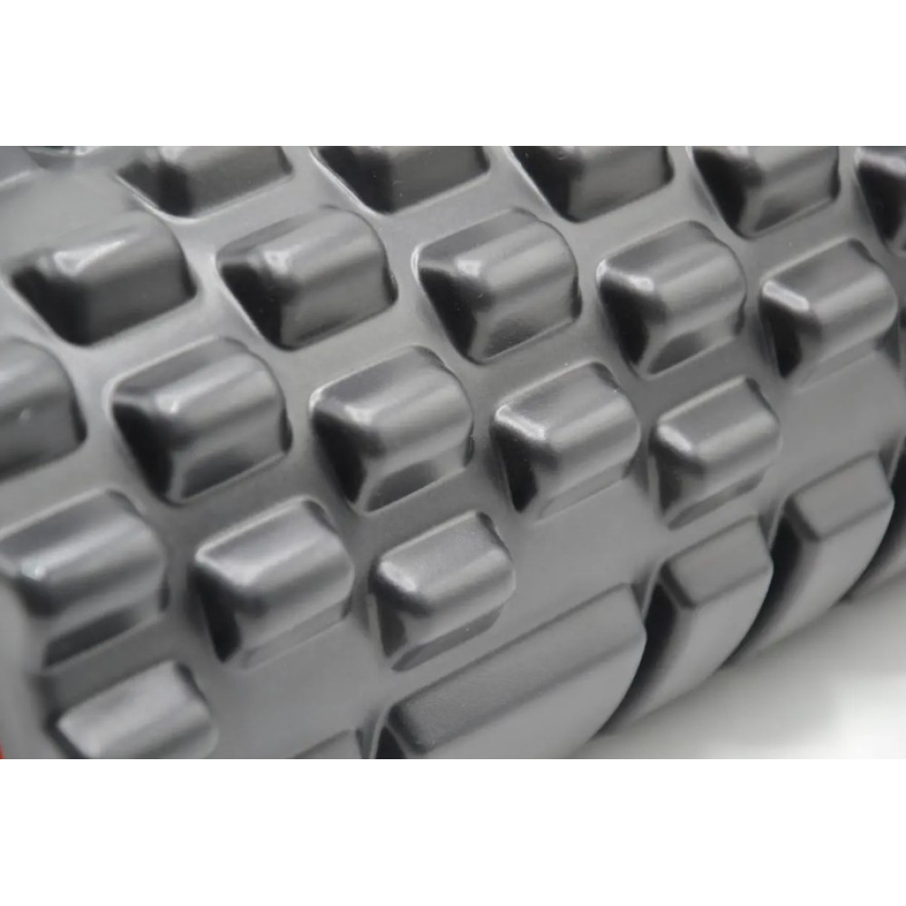 Масажний ролик (роллер) PowerPlay 4025 Massage Roller Чорно-помаранчевий (33x15 см) (PP_4025_Black/Orange)