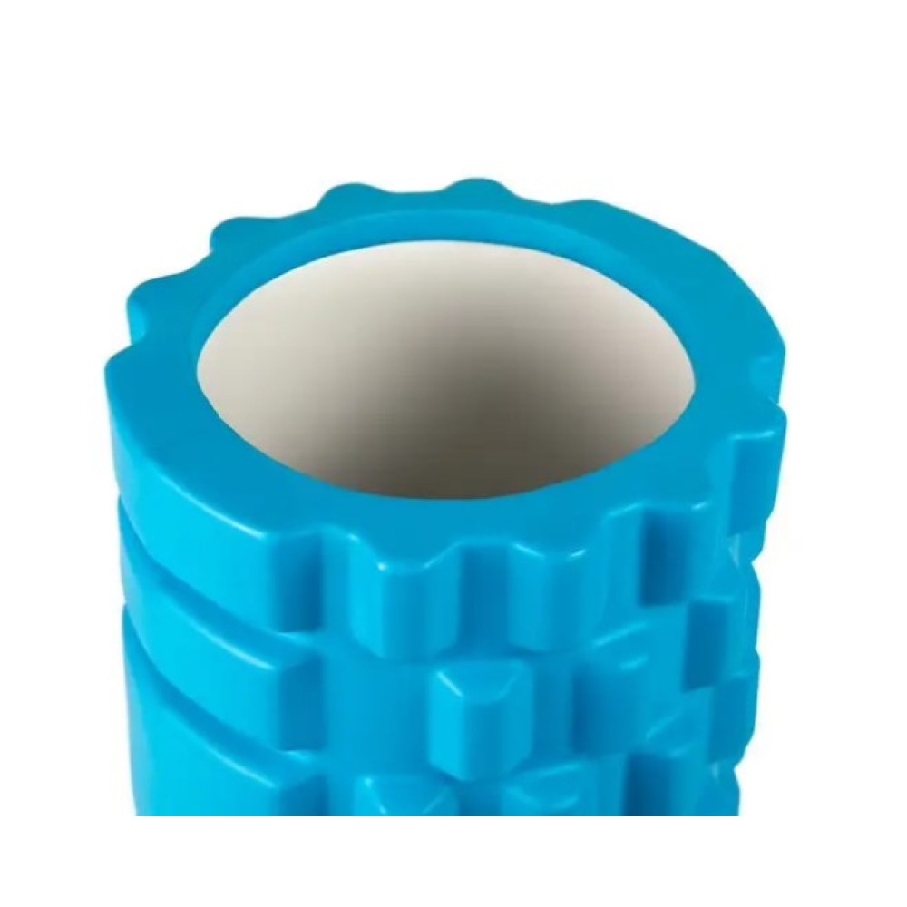 Масажний ролик (роллер) PowerPlay 4025 Massage Roller Синій (33x14 см) (PP_4025_Blue)