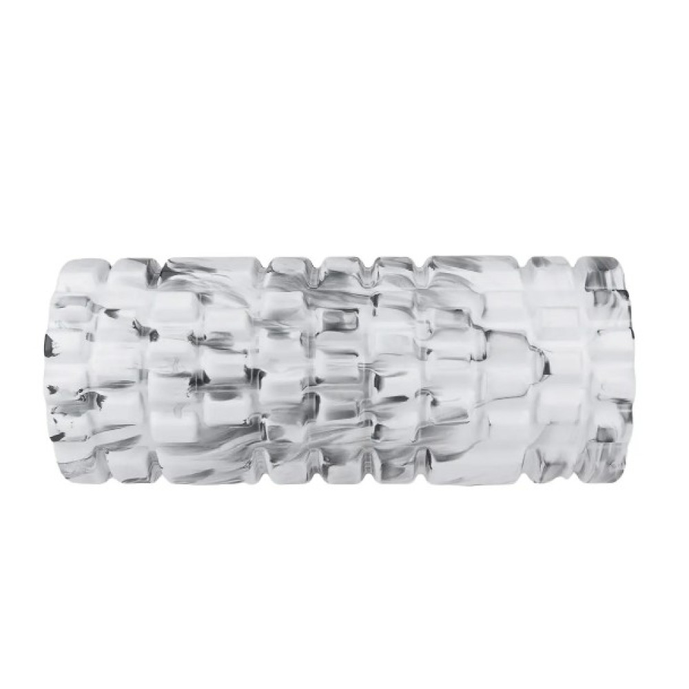 Массажный ролик (роллер) PowerPlay 4025 Massage Roller Серо-черный 33x15 см (PP_4025_Grey/Black)