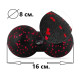 Набір м'ячів для масажу та йоги PowerPlay PP_4090 EPP (Комплект з 2 штук) Red (PP_4090_Red)