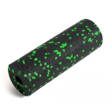 Массажный ролик (роллер) гладкий PowerPlay PP-4346 Mini EPP Foam Roller Черно/Зеленый (15,3x5,3 см) (PP_4346_Green_(15*5))