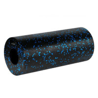 Масажний ролик (роллер) гладкий PowerPlay PP-4347 EPP Foam Roller Чорно/Синій (33x14 см) (PP_4347_Blue_(33*14))