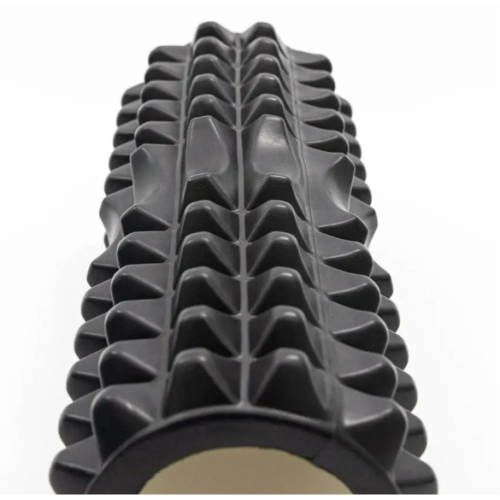 Массажный ролик (роллер) PowerPlay 4405 EVA Massage Roller Черный 33x12 см (PP_4405_Black)