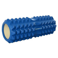 Массажный ролик (роллер) PowerPlay 4405 EVA Massage Roller Синий 33x12 см (PP_4405_Blue)