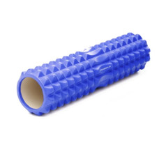 Массажный ролик (роллер) PowerPlay 4406 EVA Massage Roller Синий 45x12 см (PP_4406_Blue)