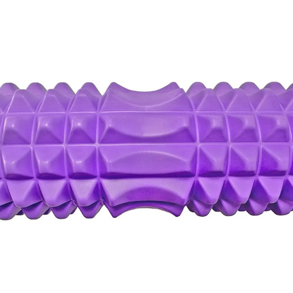 Массажный ролик (роллер) PowerPlay 4406 EVA Massage Roller Фиолетовый 45x12 см (PP_4406_Purple)