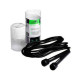Скакалка PowerPlay 4201 Basic Jump Rope Чорна 2,8 м (PP_4201_Black)