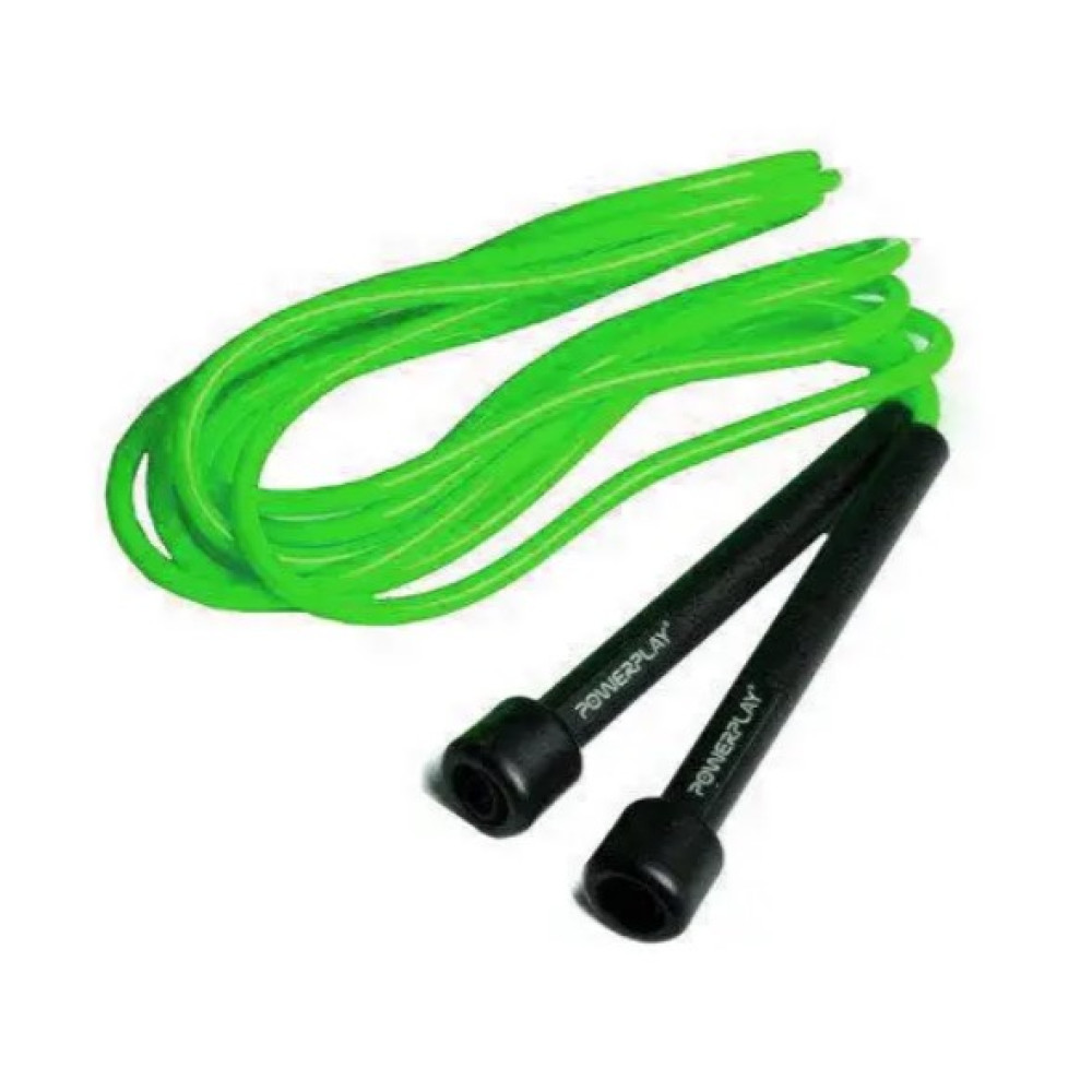 Скакалка PowerPlay 4201 Basic Jump Rope Зелена 2,8 м (PP_4201_Green)