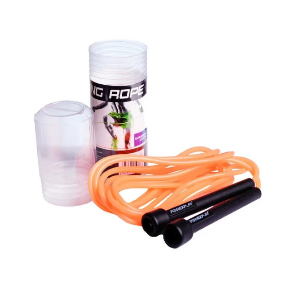 Скакалка PowerPlay 4201 Basic Jump Rope Помаранчева 2,8 м (PP_4201_Orange)