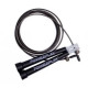 Скакалка швидкісна PowerPlay 4202 Ultra Speed Rope Чорна 2,9 м (PP_4202_Black)