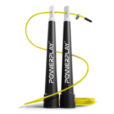 Скакалка скоростная PowerPlay 4202 Ultra Speed ​​Rope Желтая 2,9м (PP_4202_Yellow)