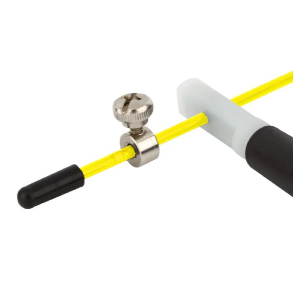 Скакалка швидкісна PowerPlay 4202 Ultra Speed Rope Жовта 2,9 м (PP_4202_Yellow)