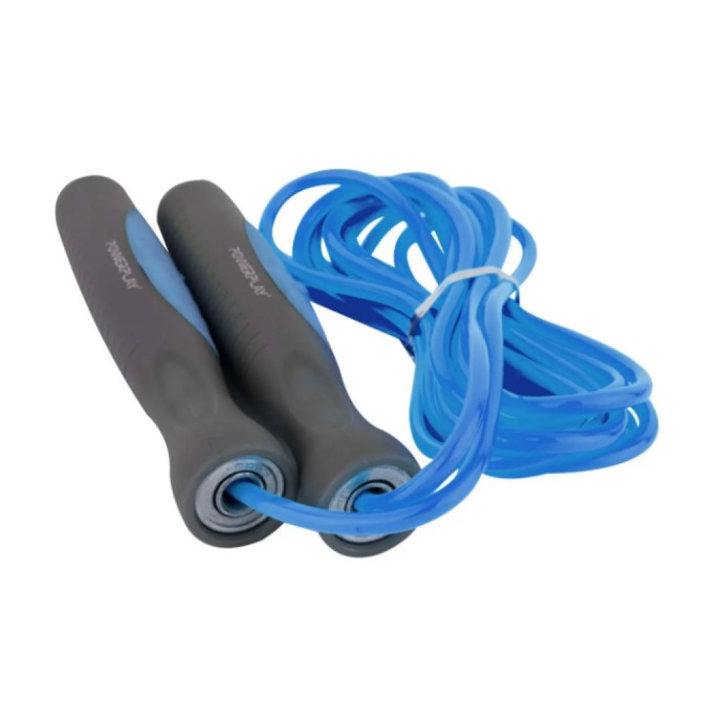 Скакалка PowerPlay 4204 Classic Jump Rope Блакитна 2,7 м (PP_4204_Blue)