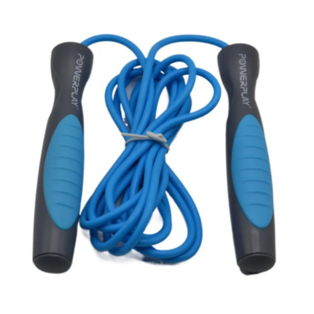 Скакалка PowerPlay 4204 Classic Jump Rope Блакитна 2,7 м (PP_4204_Blue)