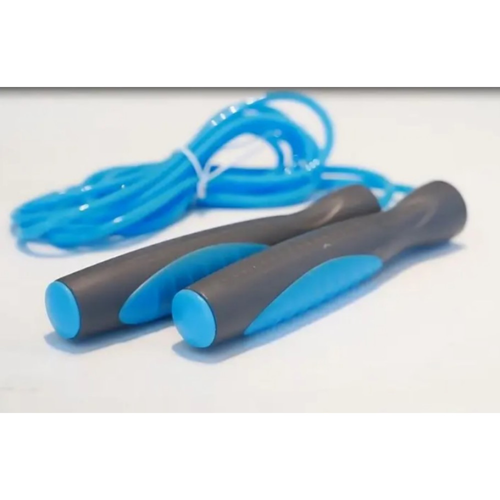 Скакалка PowerPlay 4204 Classic Jump Rope Блакитна 2,7 м (PP_4204_Blue)