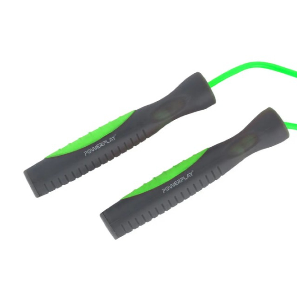 Скакалка PowerPlay 4204 Classic Jump Rope Зелена 2,7 м (PP_4204_Green)