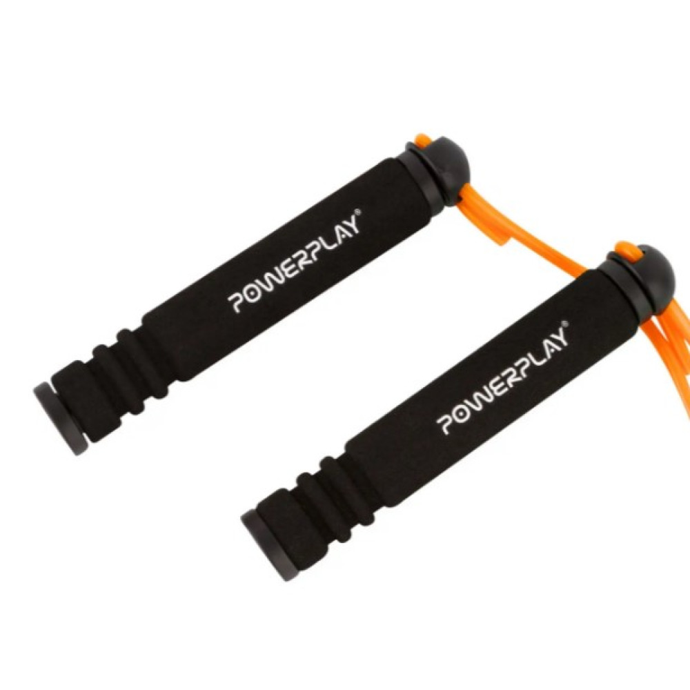 Скакалка PowerPlay 4205 Classic Plus Jump Rope Оранжевая 2,7 м (PP_4205_Orange)
