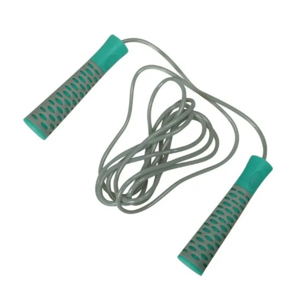 Скакалка PowerPlay 4206 Jump Rope PRO+ Сіро-м'ятна 2,75 м (PP_4206_Grey)