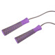 Скакалка PowerPlay 4206 Jump Rope PRO+ Сіро-фіолетова 2,75 м (PP_4206_Grey/Violet)