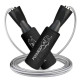 Скакалка швидкісна з підшипниками PowerPlay 4209 Sport Jump Rope Чорна 3 м (PP_4209_Black)