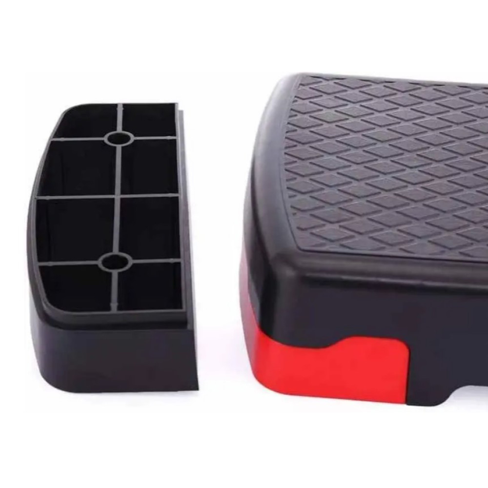 Степ-платформа PowerPlay 4328 (2 уровня 10-15 см) By Step Черно-красная (PP_4328_(2)_Black/Red)