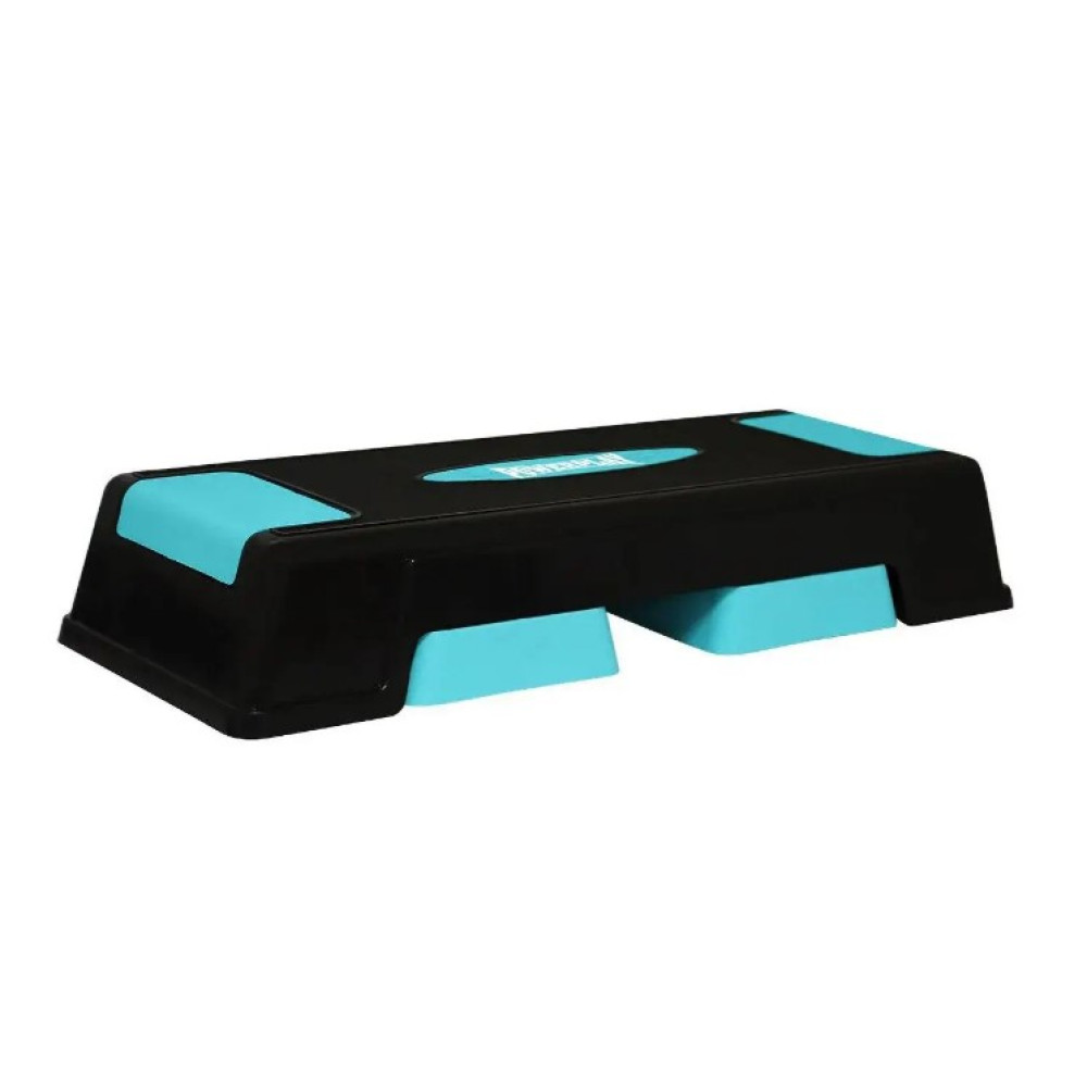 Степ-платформа PowerPlay 4329 (3 уровня 12-17-22 см) Profi Step Черно-голубая (PP_4329_(3)_Black/Blue)