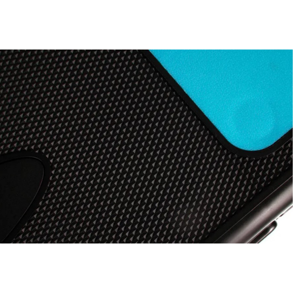 Степ-платформа PowerPlay 4329 (3 уровня 12-17-22 см) Profi Step Черно-голубая (PP_4329_(3)_Black/Blue)