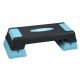 Степ-платформа PowerPlay 4329 (3 уровня 12-17-22 см) Profi Step Черно-голубая (PP_4329_(3)_Black/Blue)