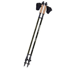 Палки для скандинавской ходьбы PowerPlay 9105 Sisu Black/Gold 80-135 см (пара) (PP_9105_SISU)
