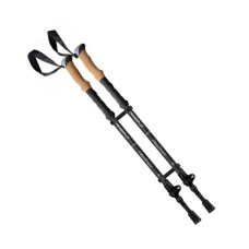 Трекинговые палки PowerPlay 9107 Friluftsliv Black/White 80-135 см (пара) (PP_9107_FRILUFTSLIV)