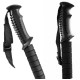 Трекинговые палки PowerPlay 9109 Fika Black/Red 60-135 см (пара) + 2-и пары сапог + чехол (PP_9109_Fika_Bl/Red)