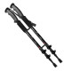 Трекинговые палки PowerPlay 9109 Fika Black/Red 60-135 см (пара) + 2-и пары сапог + чехол (PP_9109_Fika_Bl/Red)